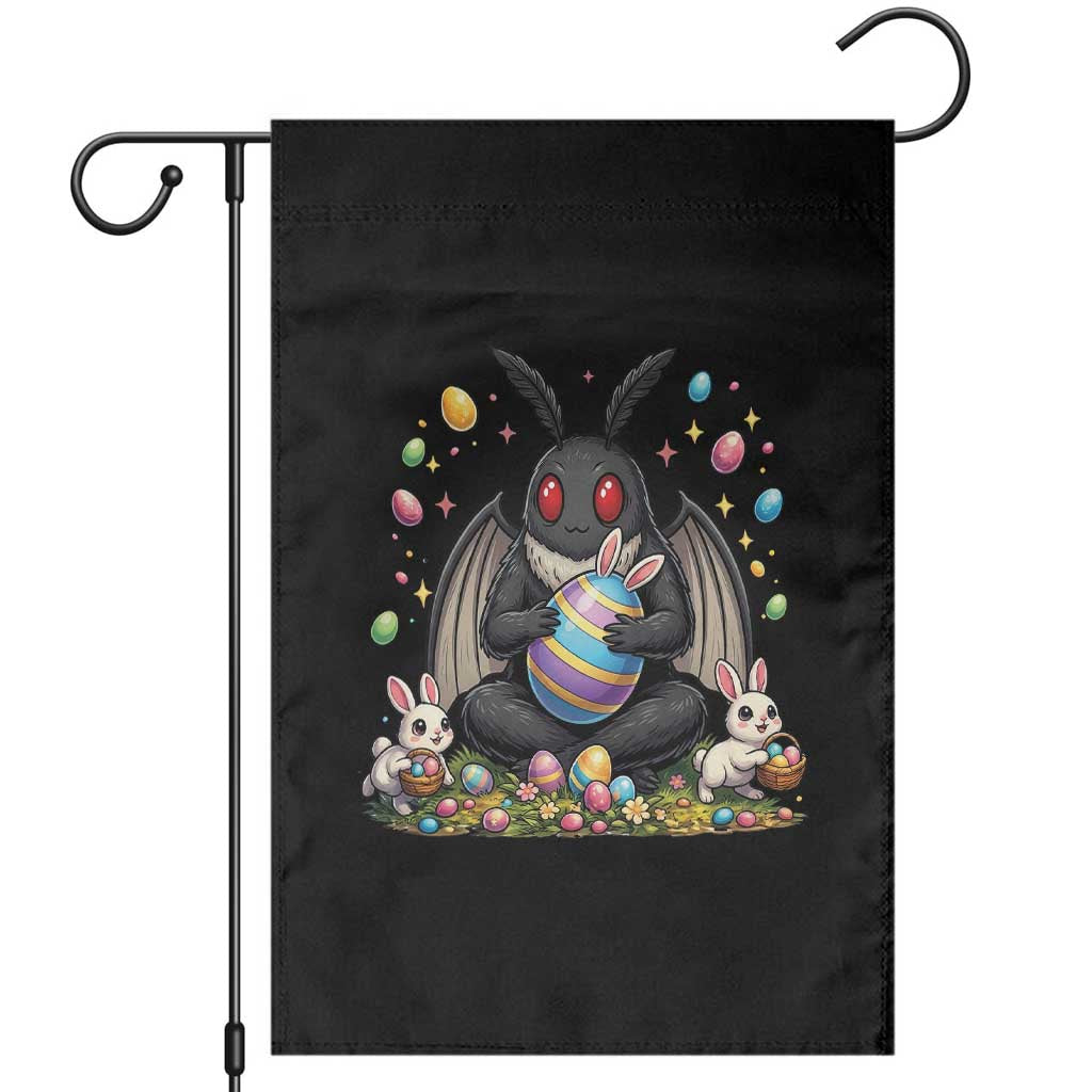 Mothman Easter Bunny Garden Flag Funny West Virginia Cryptid Lover Gift
