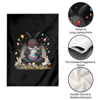Mothman Easter Bunny Garden Flag Funny West Virginia Cryptid Lover Gift