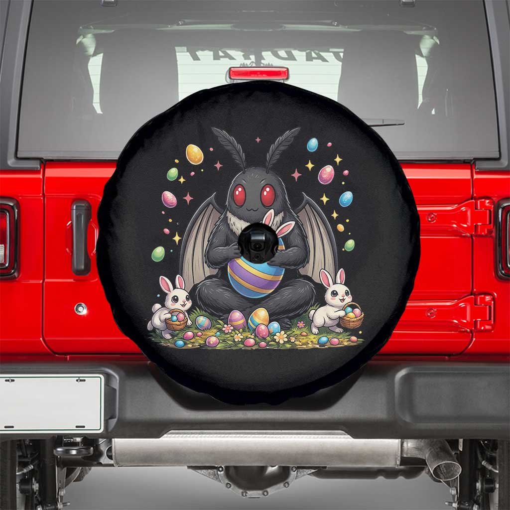 Mothman Easter Bunny Spare Tire Cover Funny West Virginia Cryptid Lover Gift