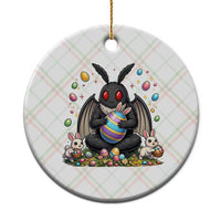 Mothman Easter Bunny Ceramic Ornament Funny West Virginia Cryptid Lover Gift