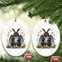 Mothman Easter Bunny Ceramic Ornament Funny West Virginia Cryptid Lover Gift