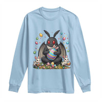 Mothman Easter Bunny Long Sleeve Shirt Funny West Virginia Cryptid Lover Gift