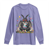 Mothman Easter Bunny Long Sleeve Shirt Funny West Virginia Cryptid Lover Gift