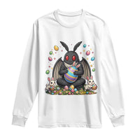 Mothman Easter Bunny Long Sleeve Shirt Funny West Virginia Cryptid Lover Gift