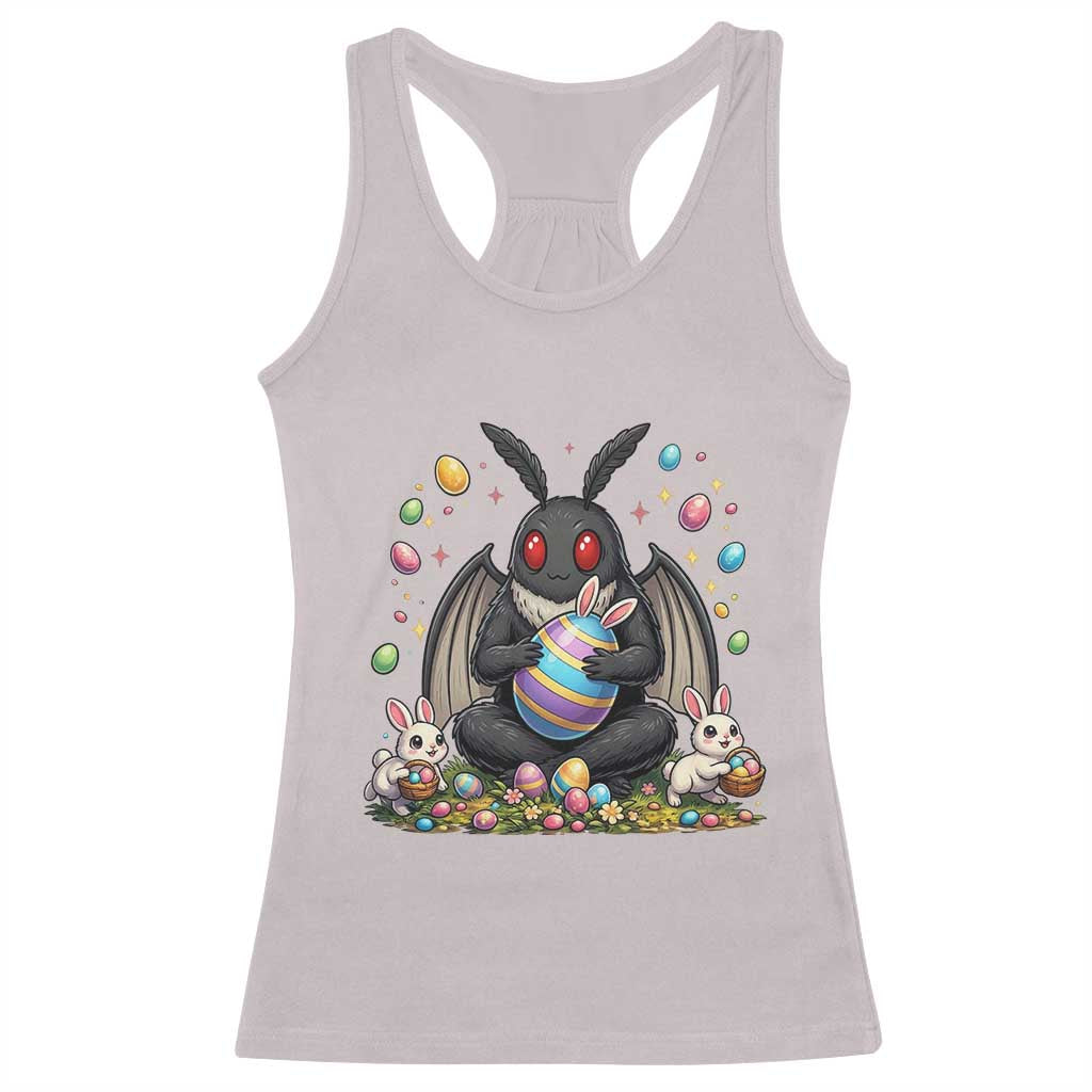 Mothman Easter Bunny Racerback Tank Top Funny West Virginia Cryptid Lover Gift