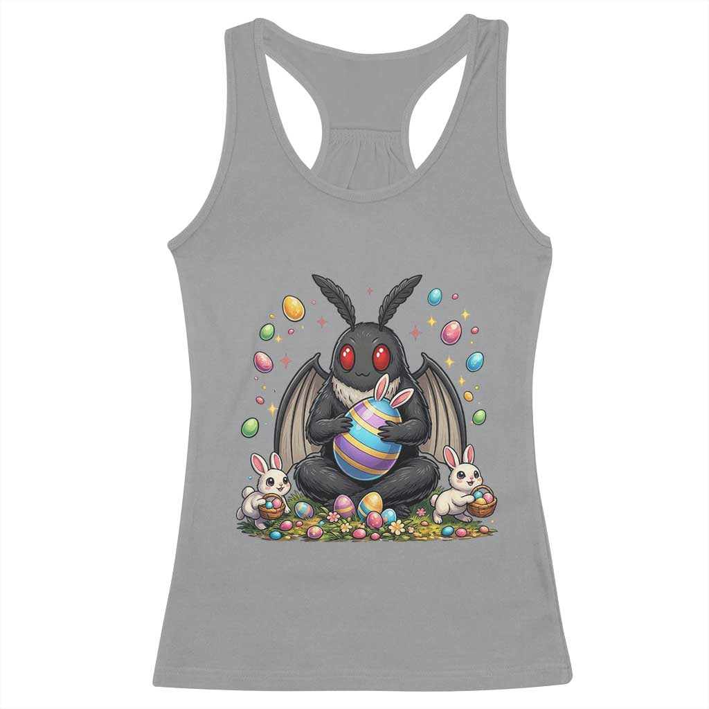 Mothman Easter Bunny Racerback Tank Top Funny West Virginia Cryptid Lover Gift