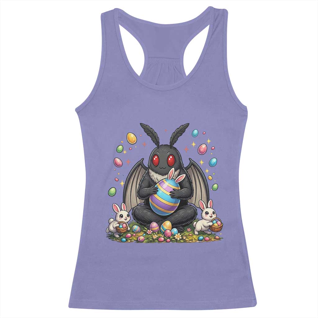Mothman Easter Bunny Racerback Tank Top Funny West Virginia Cryptid Lover Gift