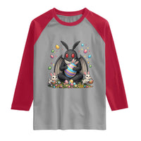 Mothman Easter Bunny Raglan Shirt Funny West Virginia Cryptid Lover Gift