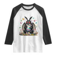 Mothman Easter Bunny Raglan Shirt Funny West Virginia Cryptid Lover Gift