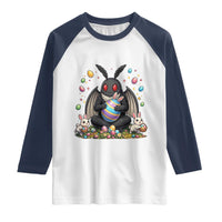Mothman Easter Bunny Raglan Shirt Funny West Virginia Cryptid Lover Gift