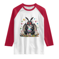 Mothman Easter Bunny Raglan Shirt Funny West Virginia Cryptid Lover Gift
