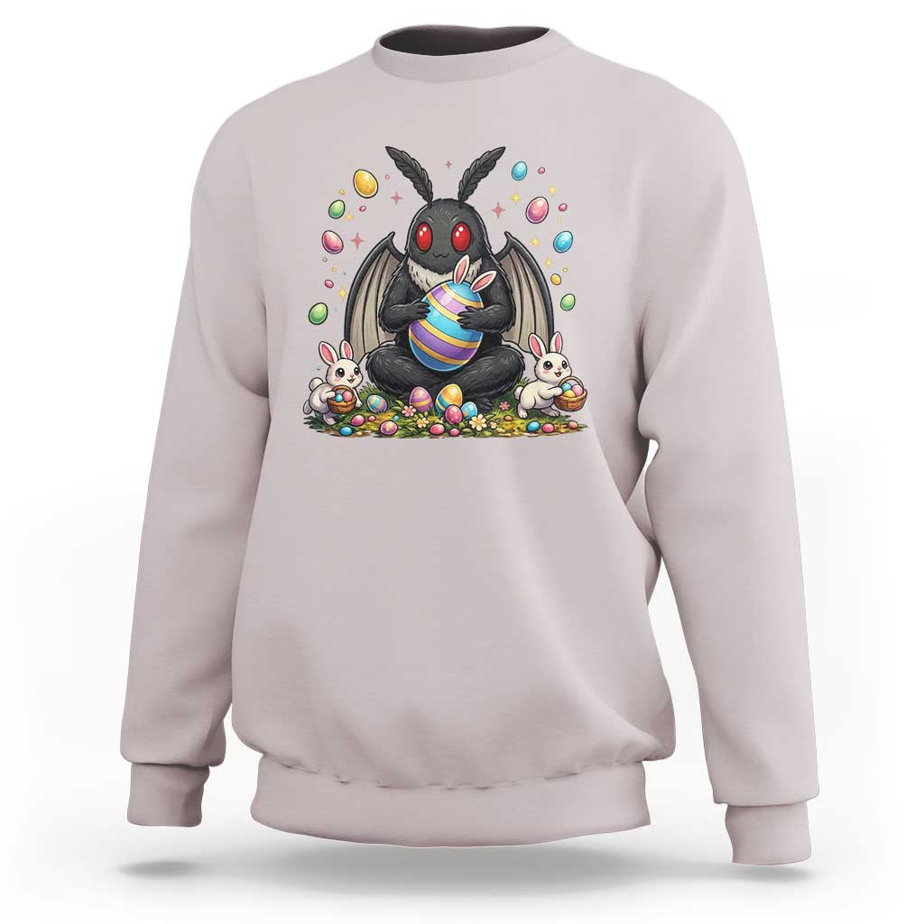 Mothman Easter Bunny Sweatshirt Funny West Virginia Cryptid Lover Gift