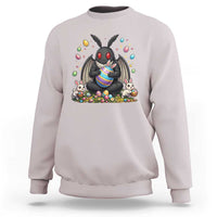 Mothman Easter Bunny Sweatshirt Funny West Virginia Cryptid Lover Gift