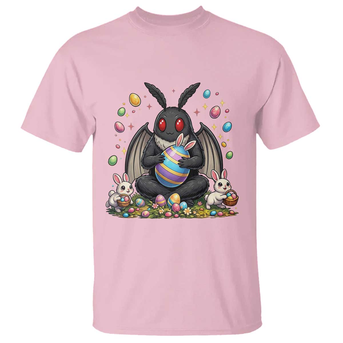 Mothman Easter Bunny T Shirt Funny West Virginia Cryptid Lover Gift