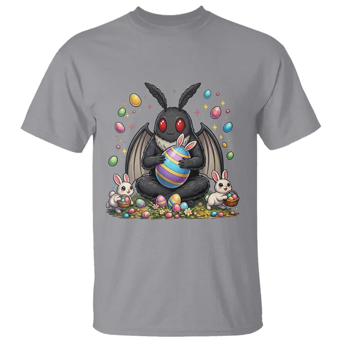 Mothman Easter Bunny T Shirt Funny West Virginia Cryptid Lover Gift