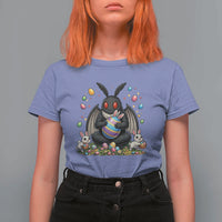 Mothman Easter Bunny T Shirt For Women Funny West Virginia Cryptid Lover Gift