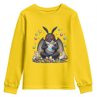 Mothman Easter Bunny Youth Sweatshirt Funny West Virginia Cryptid Lover Gift