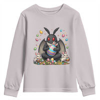 Mothman Easter Bunny Youth Sweatshirt Funny West Virginia Cryptid Lover Gift