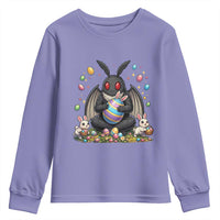 Mothman Easter Bunny Youth Sweatshirt Funny West Virginia Cryptid Lover Gift