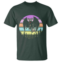 Retro Sunset Mothman Easter Egg Hunt T Shirt Cryptid Lover Gift
