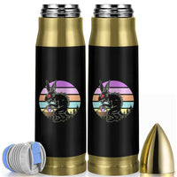 Retro Sunset Chupacabra Easter Egg Hunt Bullet Tumbler Cryptid Lover Gift