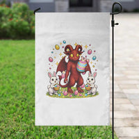Jersey Devil Easter Egg Hunt Garden Flag Funny Pine Barrens Folklore Gift