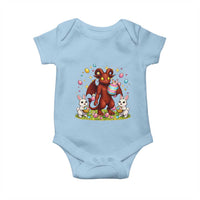 Jersey Devil Easter Egg Hunt Baby Onesie Funny Pine Barrens Folklore Gift