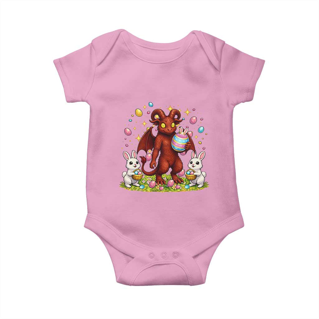 Jersey Devil Easter Egg Hunt Baby Onesie Funny Pine Barrens Folklore Gift