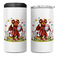 Jersey Devil Easter Egg Hunt 4 in 1 Can Cooler Tumbler Funny Pine Barrens Folklore Gift