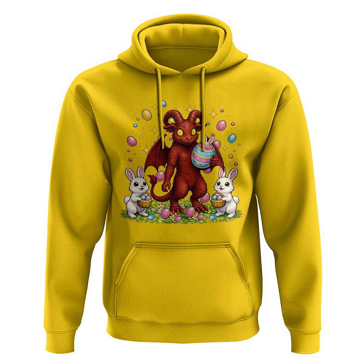 Jersey Devil Easter Egg Hunt Hoodie Funny Pine Barrens Folklore Gift