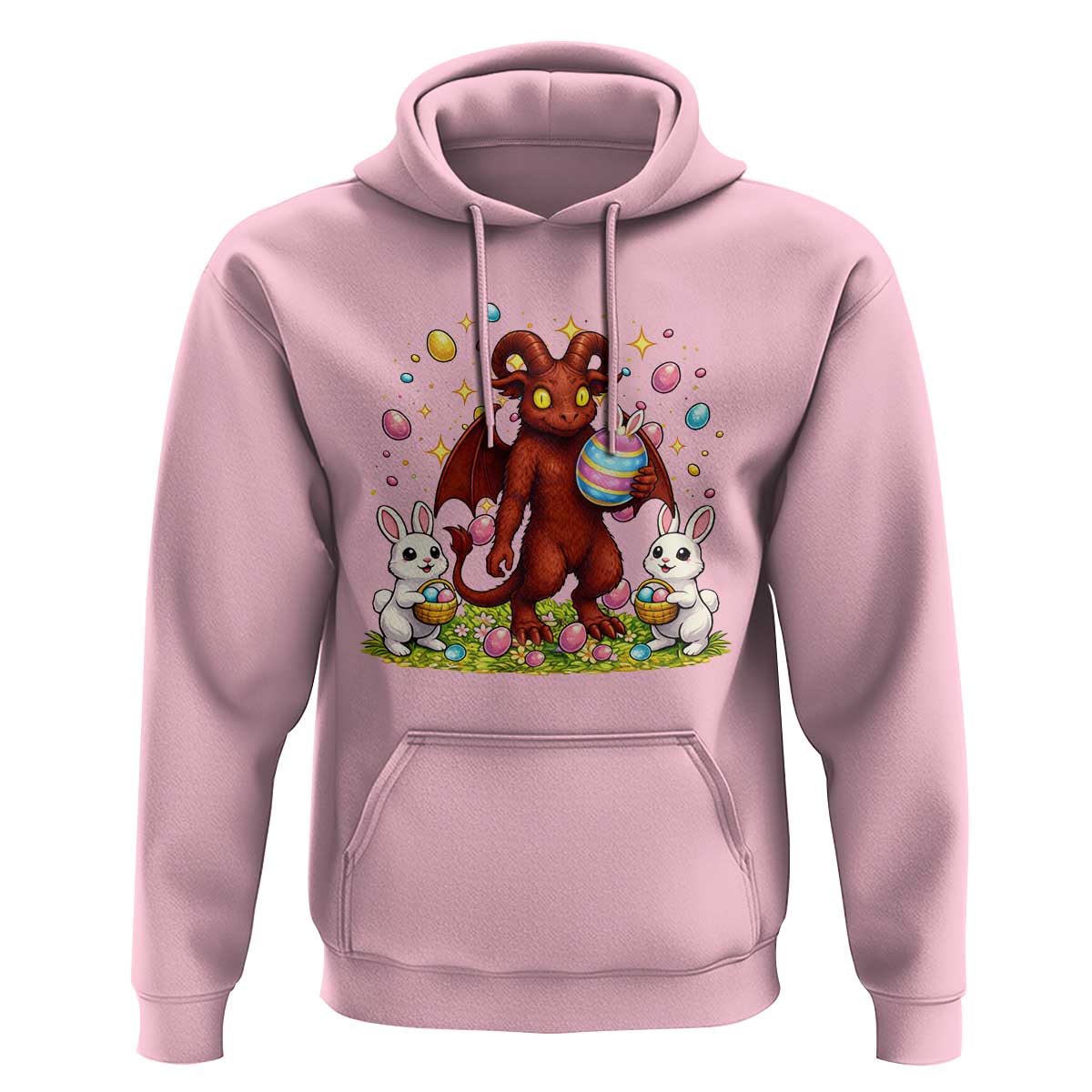Jersey Devil Easter Egg Hunt Hoodie Funny Pine Barrens Folklore Gift