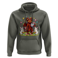 Jersey Devil Easter Egg Hunt Hoodie Funny Pine Barrens Folklore Gift