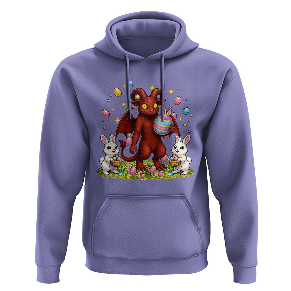 Jersey Devil Easter Egg Hunt Hoodie Funny Pine Barrens Folklore Gift