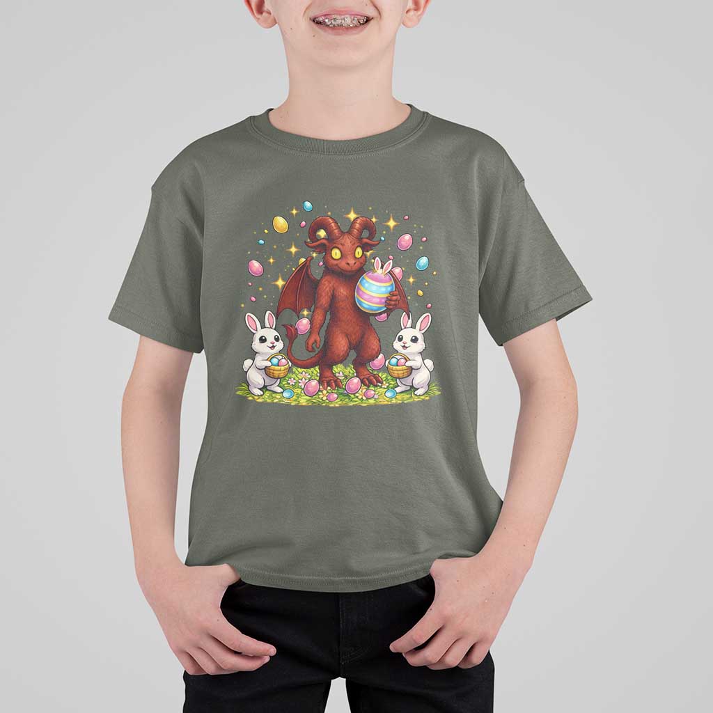 Jersey Devil Easter Egg Hunt T Shirt For Kid Funny Pine Barrens Folklore Gift