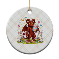Jersey Devil Easter Egg Hunt Ceramic Ornament Funny Pine Barrens Folklore Gift