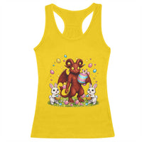 Jersey Devil Easter Egg Hunt Racerback Tank Top Funny Pine Barrens Folklore Gift