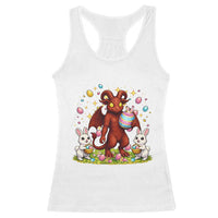 Jersey Devil Easter Egg Hunt Racerback Tank Top Funny Pine Barrens Folklore Gift
