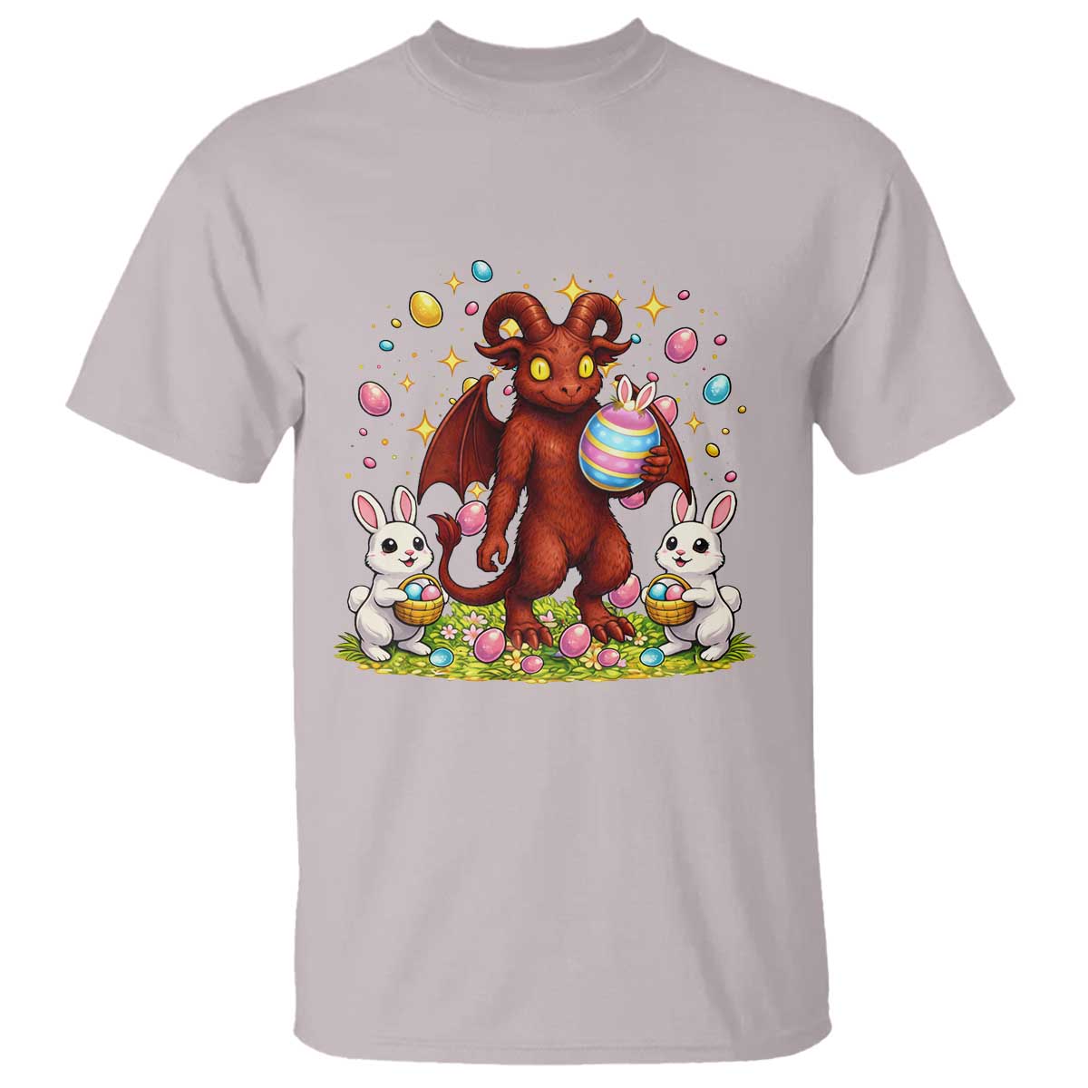 Jersey Devil Easter Egg Hunt T Shirt Funny Pine Barrens Folklore Gift