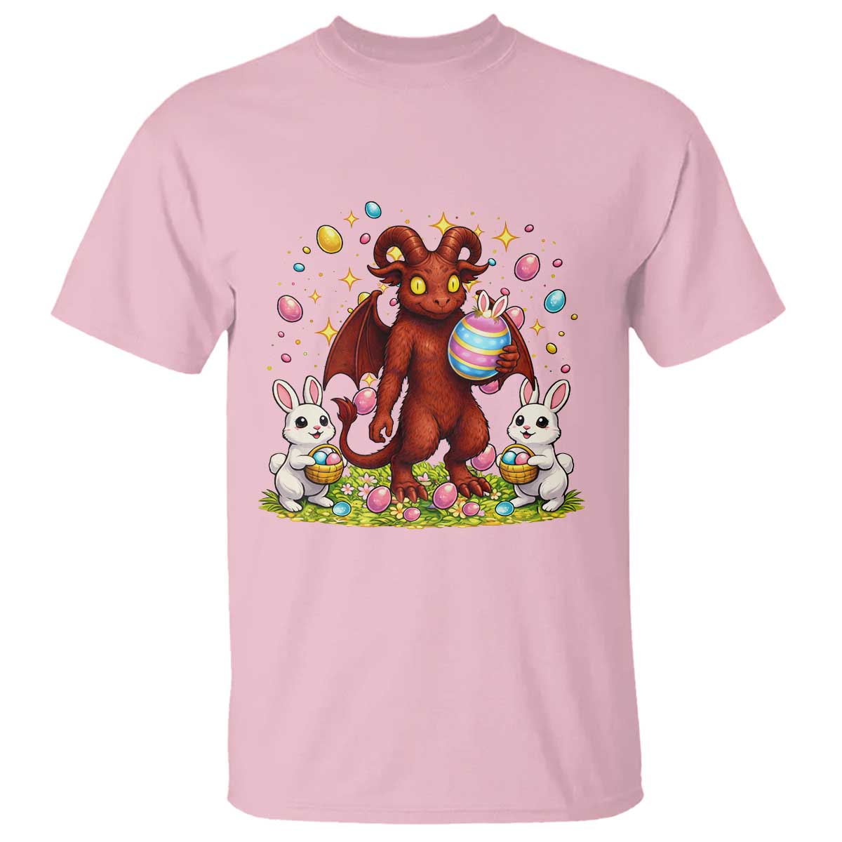 Jersey Devil Easter Egg Hunt T Shirt Funny Pine Barrens Folklore Gift