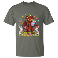 Jersey Devil Easter Egg Hunt T Shirt Funny Pine Barrens Folklore Gift
