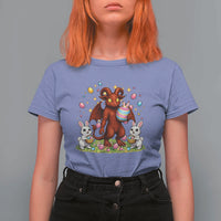 Jersey Devil Easter Egg Hunt T Shirt For Women Funny Pine Barrens Folklore Gift