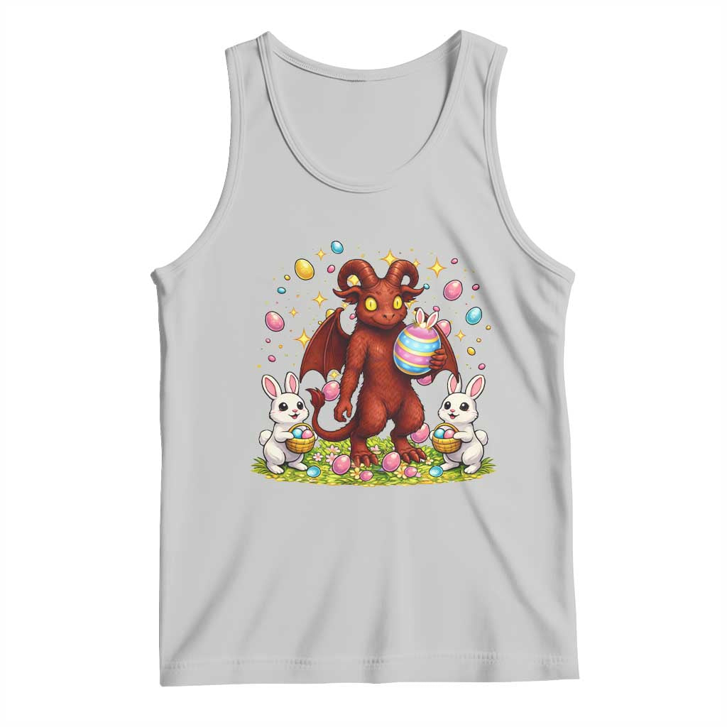 Jersey Devil Easter Egg Hunt Tank Top Funny Pine Barrens Folklore Gift