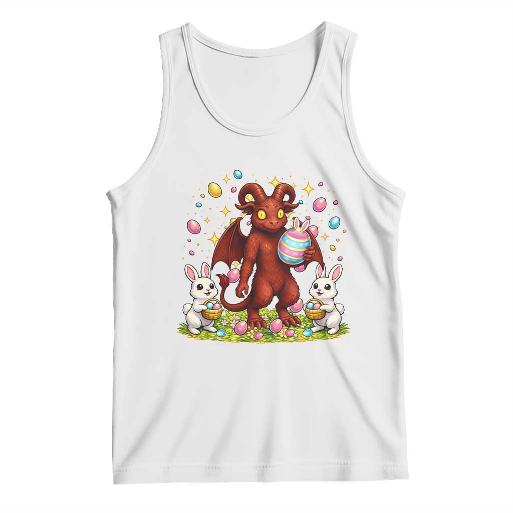 Jersey Devil Easter Egg Hunt Tank Top Funny Pine Barrens Folklore Gift