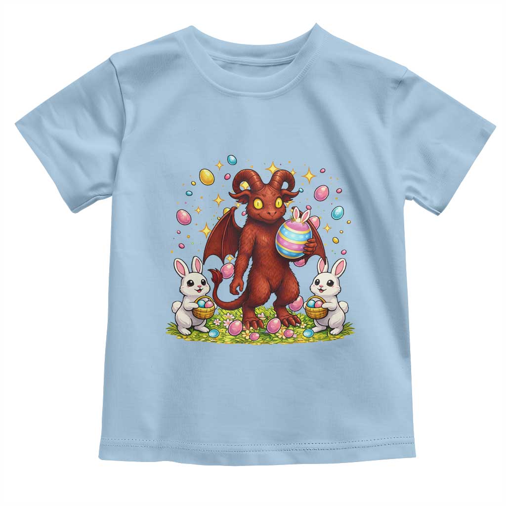 Jersey Devil Easter Egg Hunt Toddler T Shirt Funny Pine Barrens Folklore Gift