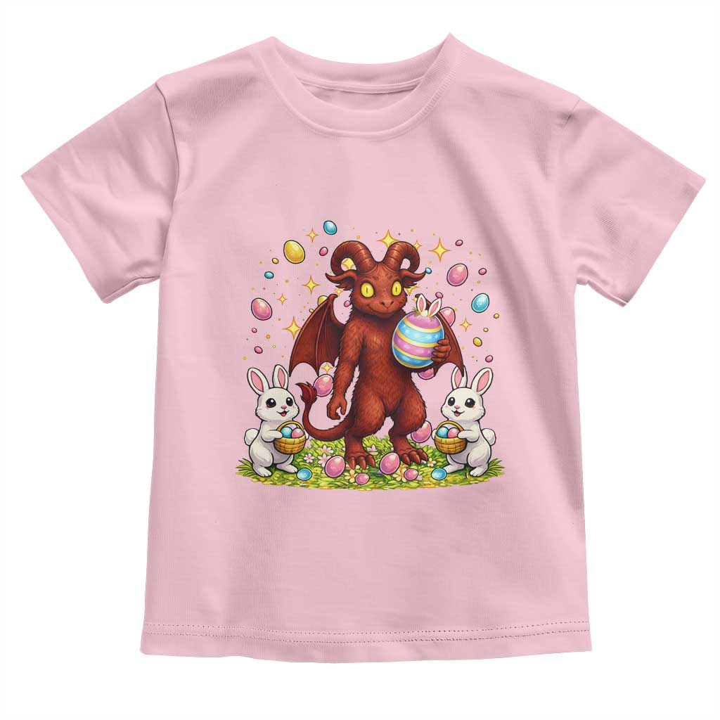 Jersey Devil Easter Egg Hunt Toddler T Shirt Funny Pine Barrens Folklore Gift