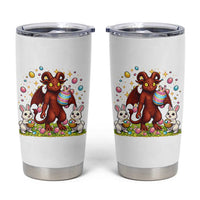Jersey Devil Easter Egg Hunt Tumbler Cup Funny Pine Barrens Folklore Gift