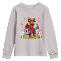 Jersey Devil Easter Egg Hunt Youth Sweatshirt Funny Pine Barrens Folklore Gift