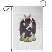 Funny Mothman Bunny Ears Garden Flag Point Pleasant Cryptid Lover Gift