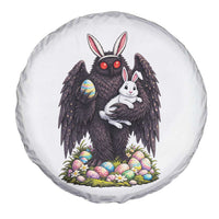 Funny Mothman Bunny Ears Spare Tire Cover Point Pleasant Cryptid Lover Gift