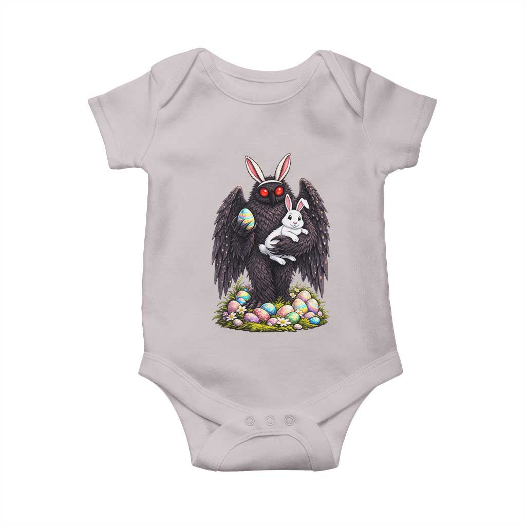 Funny Mothman Bunny Ears Baby Onesie Point Pleasant Cryptid Lover Gift